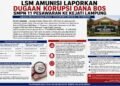 Dugaan Mark-Up Dana BOS SMPN 11 Pesawaran Diadukan ke Kejati