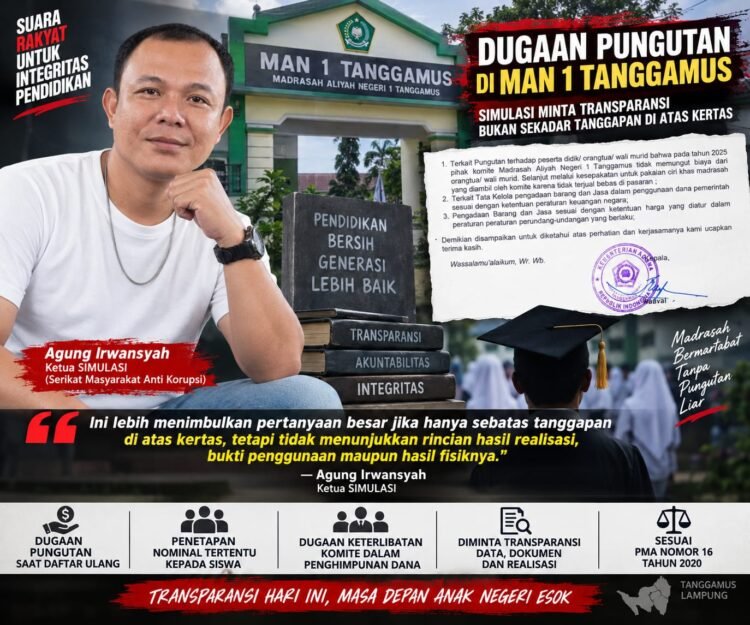 SIMULASI: Klarifikasi MAN 1 Jangan Sekadar Surat