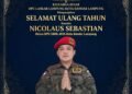 Ketua GRIB JAYA Bandar Lampung Berulang Tahun, Laskar Lampung Berikan Ucapan