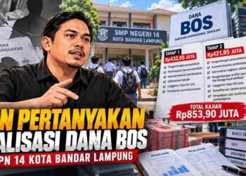 GPN Pertanyakan Realisasi Dana BOS SMPN 14