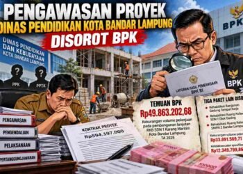 Pengawasan Proyek Pendidikan Kota Bandar Lampung Disorot BPK